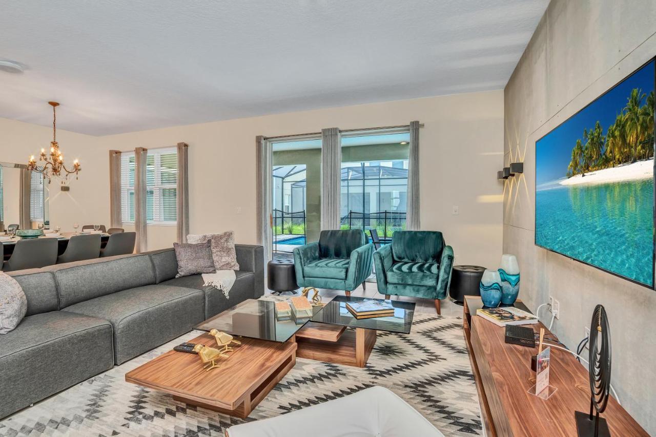Villa Wprivate Pool & Game Room Near Disney كيسيمي المظهر الخارجي الصورة